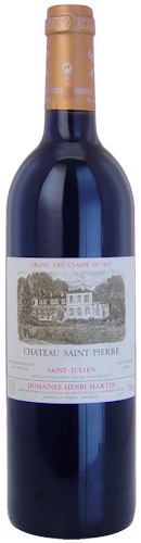 2016 CHÂTEAU SAINT PIERRE 4ème Cru Classé Saint Julien, Lea & Sandeman