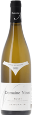 2023 RULLY BLANC Chaponnière Domaine Ninot