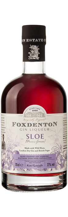 FOXDENTON Sloe Gin Foxdenton Estate, Lea & Sandeman