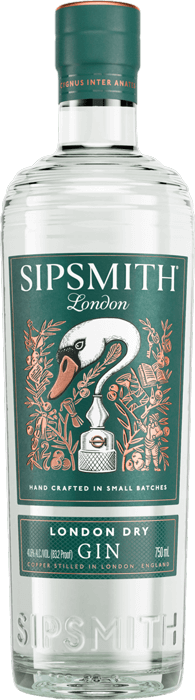 SIPSMITH London Dry Gin, Lea & Sandeman