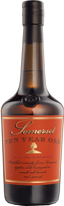 SOMERSET CIDER BRANDY 10 YEAR OLD Somerset Cider Brandy Co., Lea & Sandeman